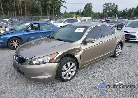 2009 Honda Accord 2.4 Ex-L from USA, damaged, VIN JHMCP26839C010971